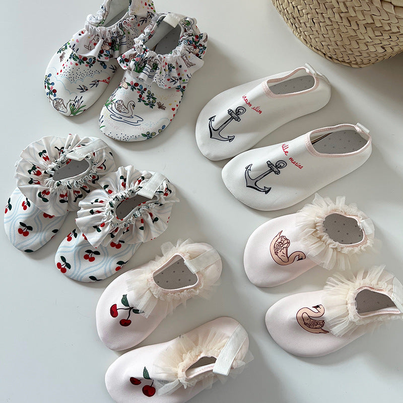 Chaussures de natation antidérapantes pour enfants pour parc aquatique de plage