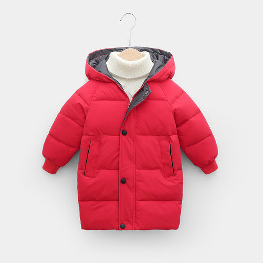 Kids Winter Hooded Puffer Jacket