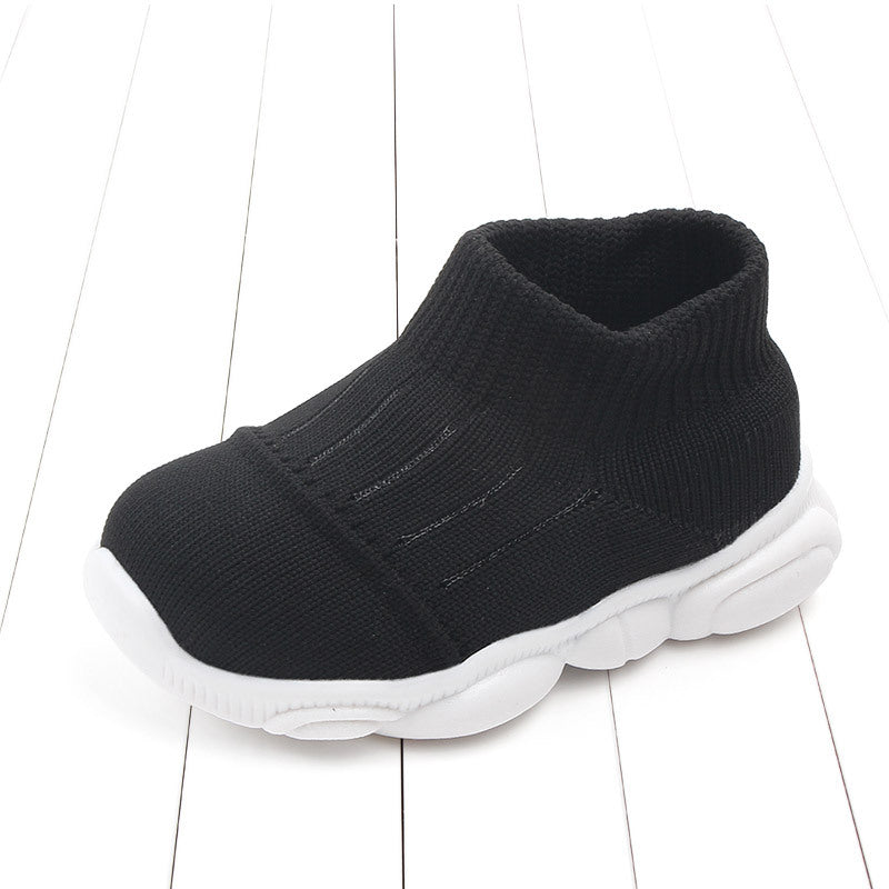 Chaussures bébé premier pas couleur unie chaussures bébé tout-petit