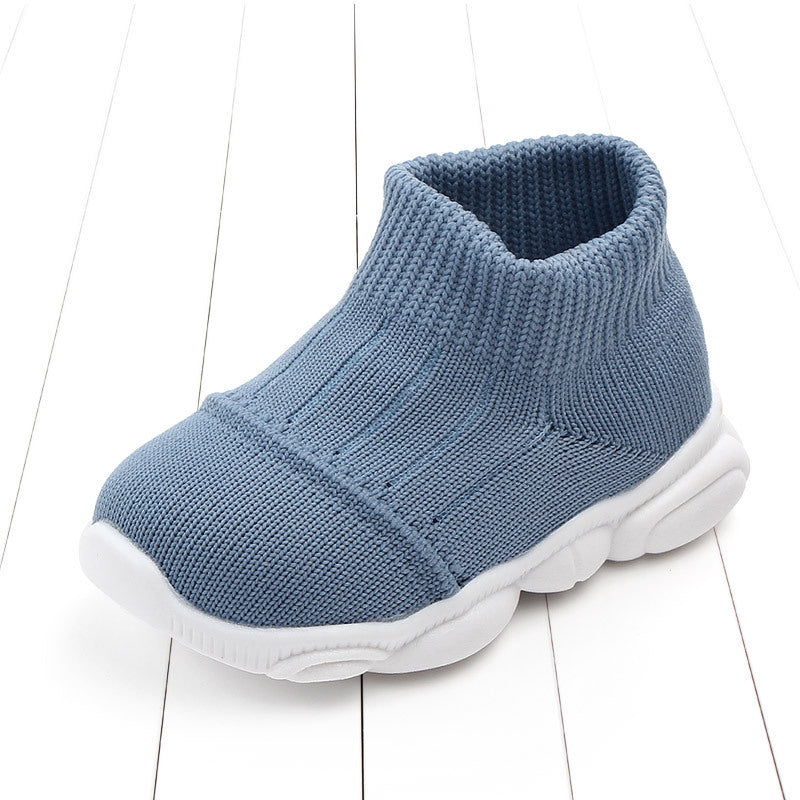 Chaussures bébé premier pas couleur unie chaussures bébé tout-petit
