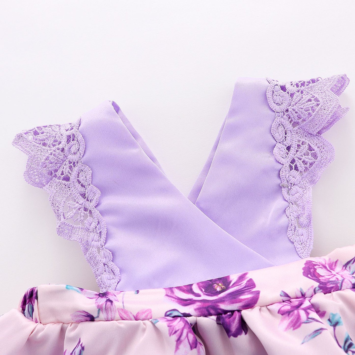 Lilac Dress For Baby Girls