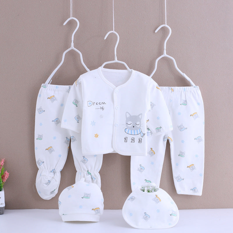 5-Piece Baby Cotton Gift Set