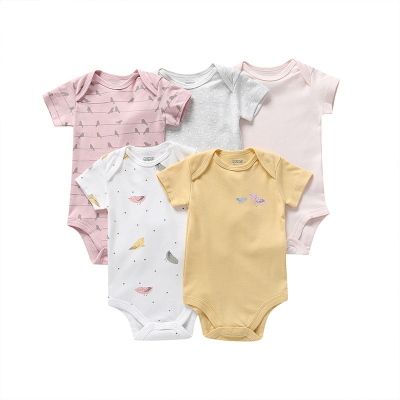 Unisex Toddler Sleepwear Romper Set