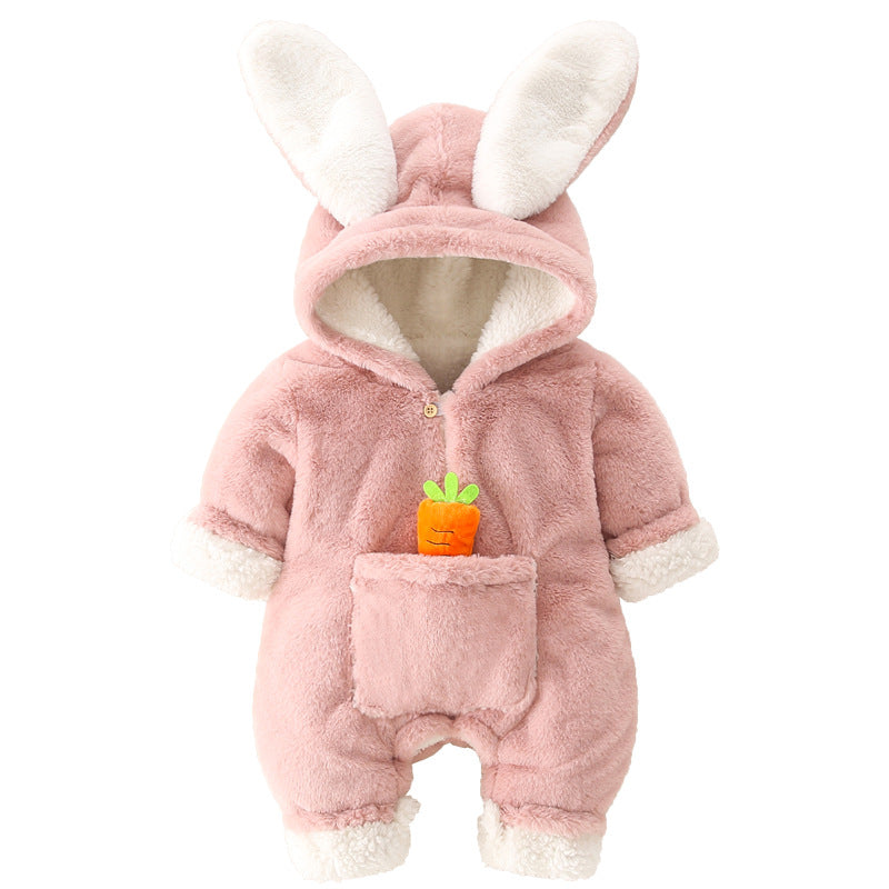 Bunny super cute net red baby clothes