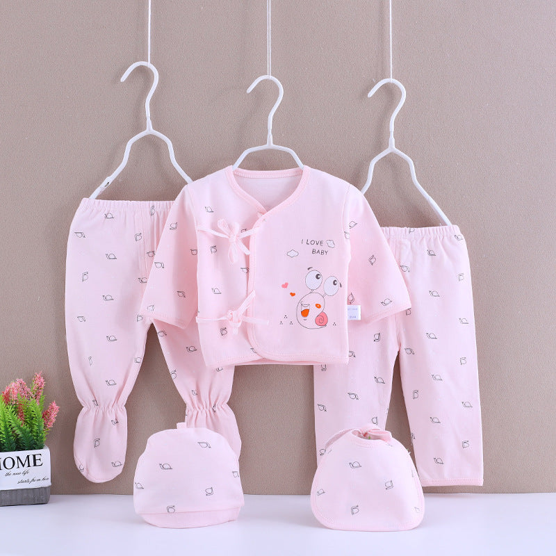 5-Piece Baby Cotton Gift Set