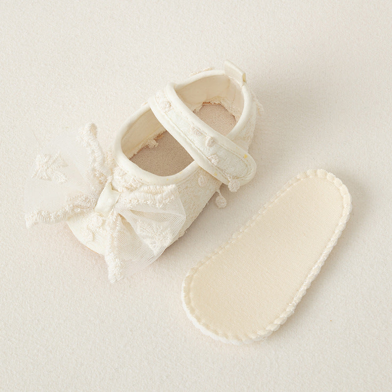 Infant Korean Style Bow Princess Shoes