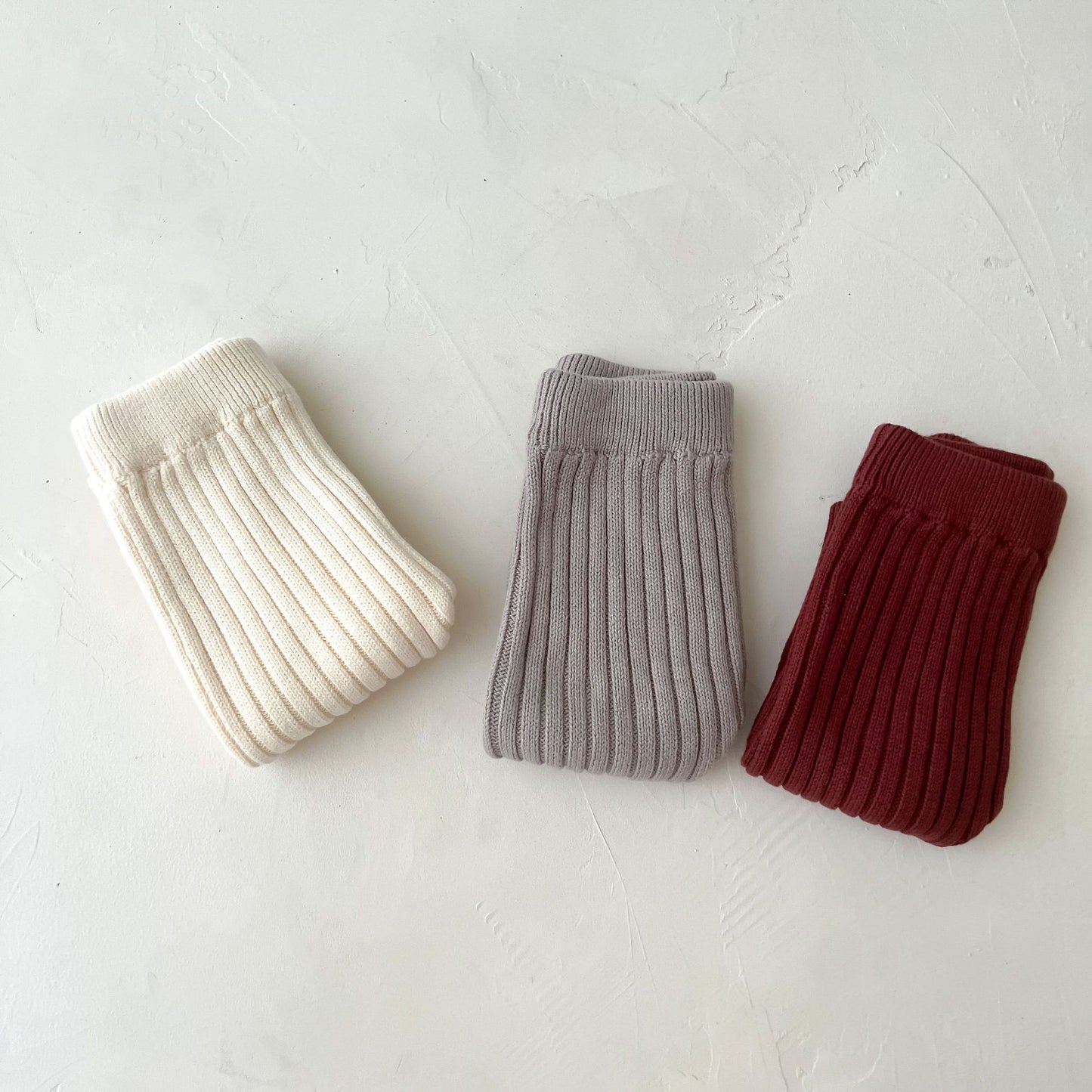 Vêtements pour enfants Legging élastique en tricot de coton et laine pour bébé