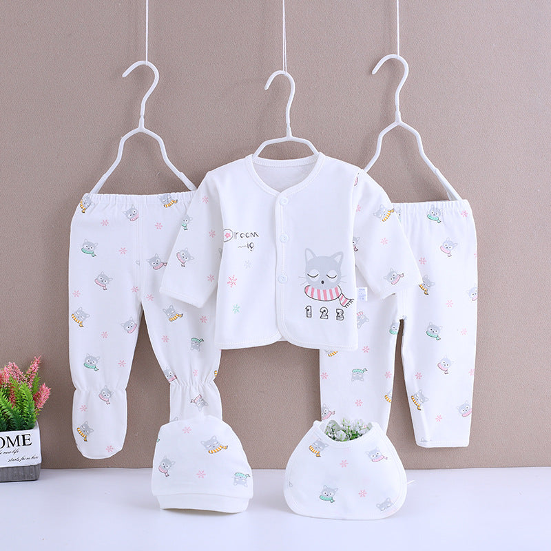5-Piece Baby Cotton Gift Set