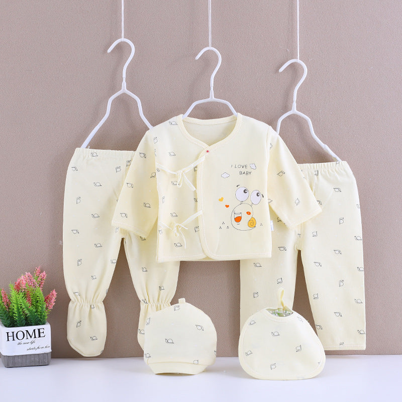 5-Piece Baby Cotton Gift Set