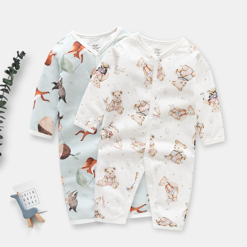 Printed Baby Unisex Rompers